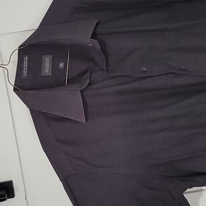 Alexander Lloyd Subtle Pattern Dress Shirt, 18 Neck Tall